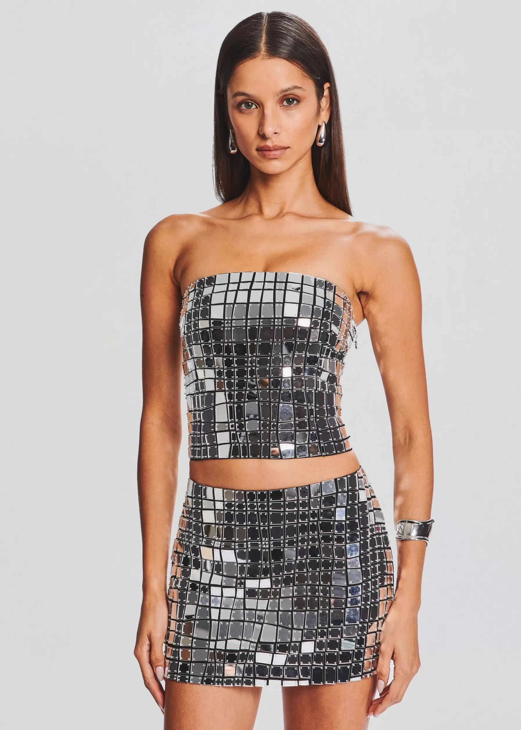Retrofete Daniella Top Black/Silver Outlet