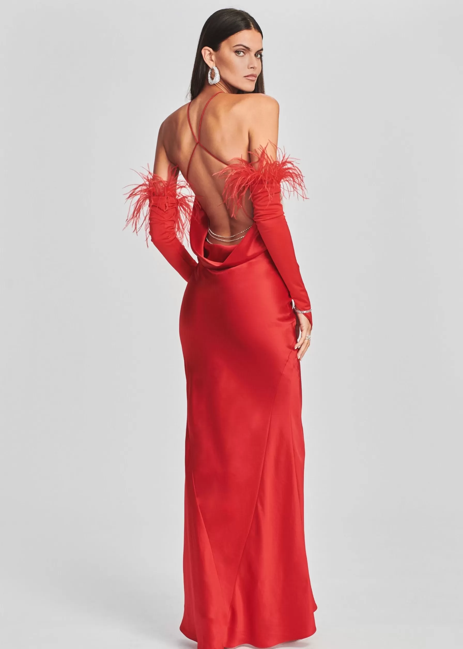 Retrofete Justine Dress Red Online