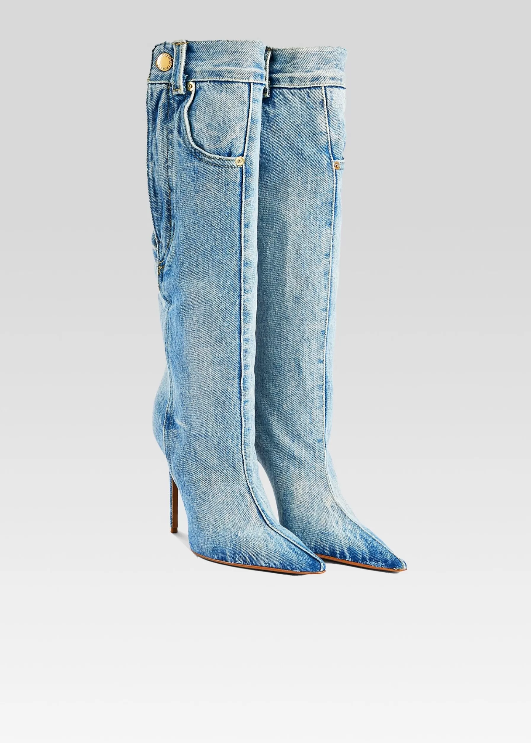 Retrofete Kaia Boot Denim Clearance