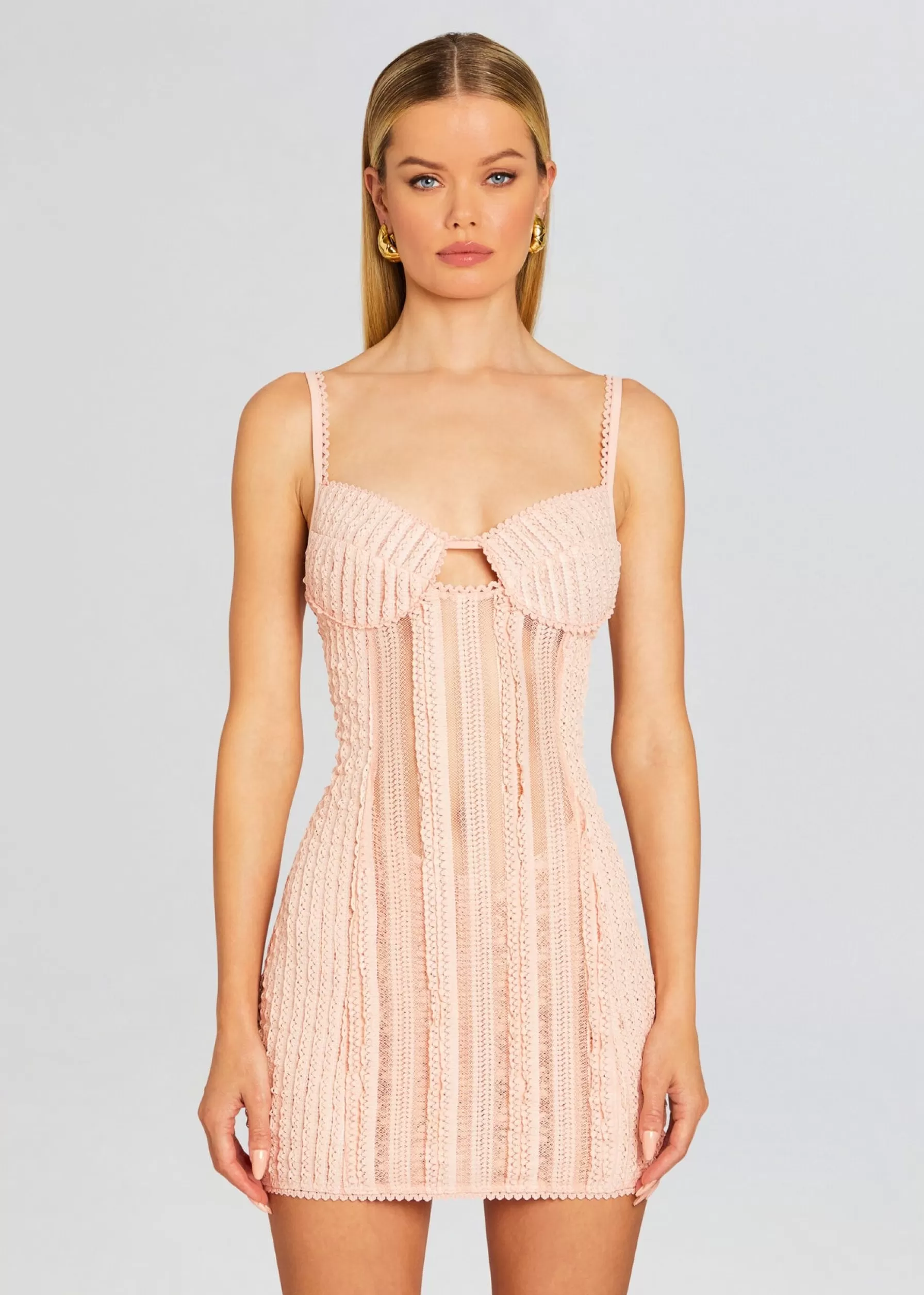 Retrofete Mercey Short Dress Dusty Pink Online