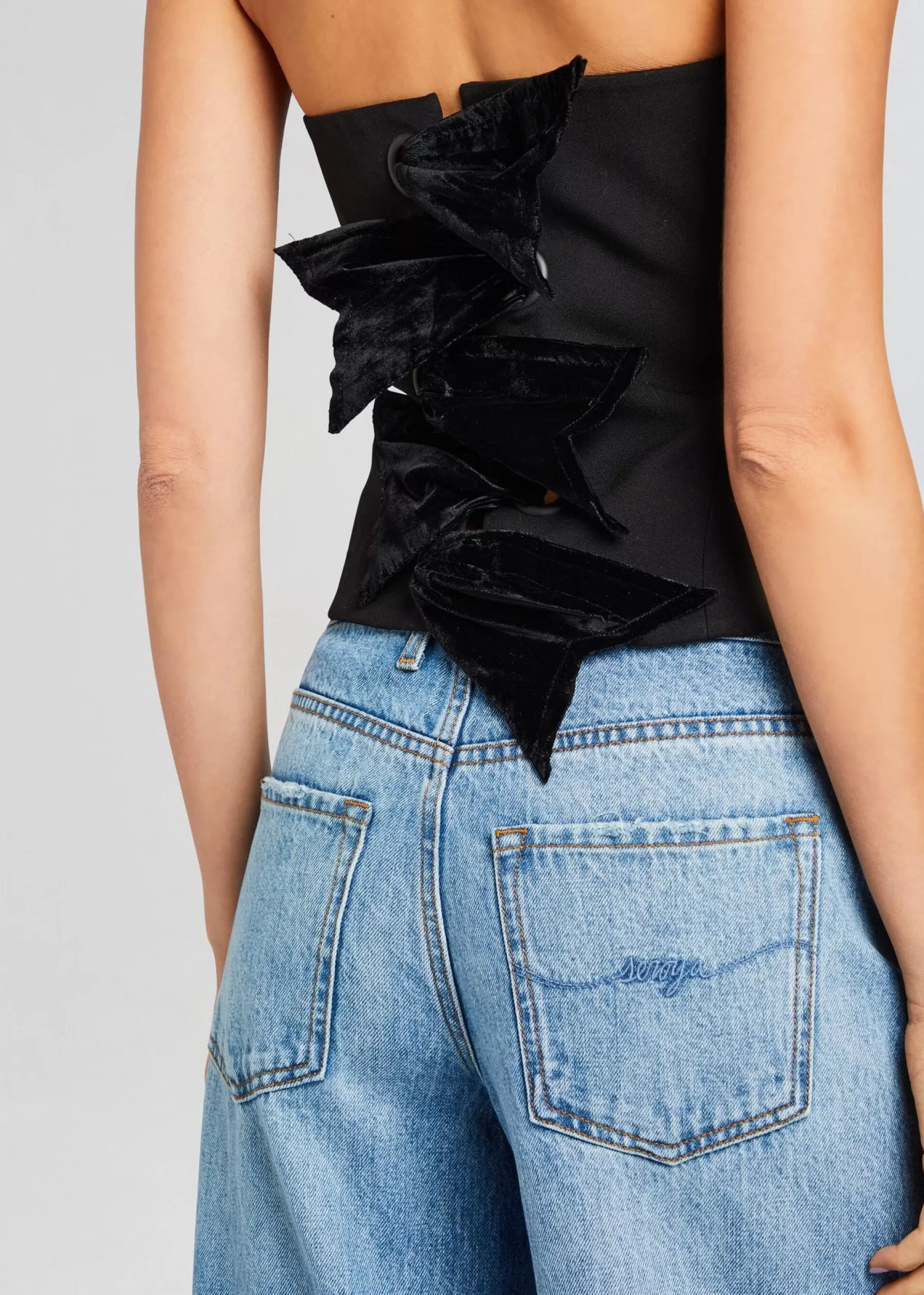 Retrofete Nemesis Corset Black Sale