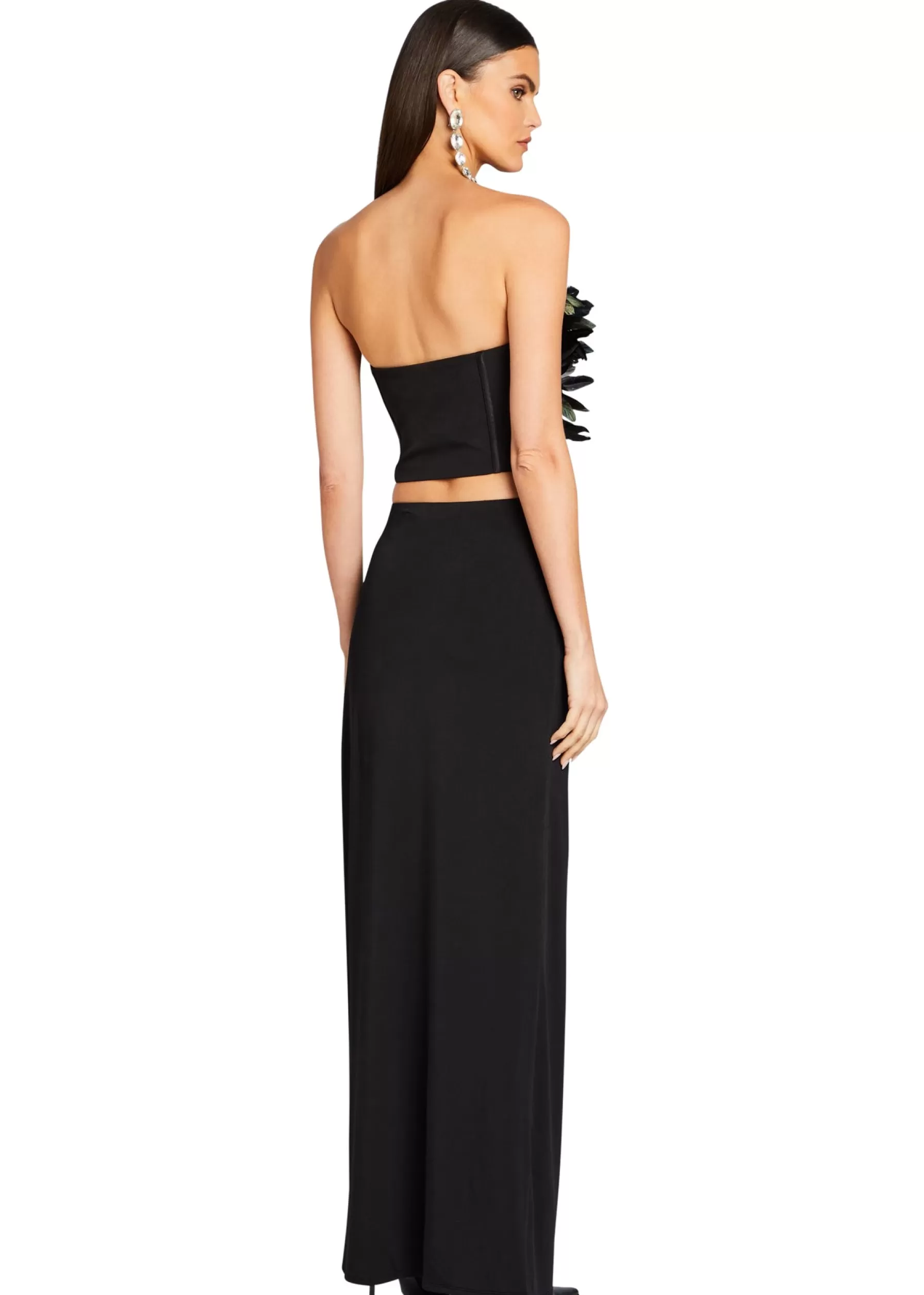 Retrofete Nicki Feather Top Black Cheap