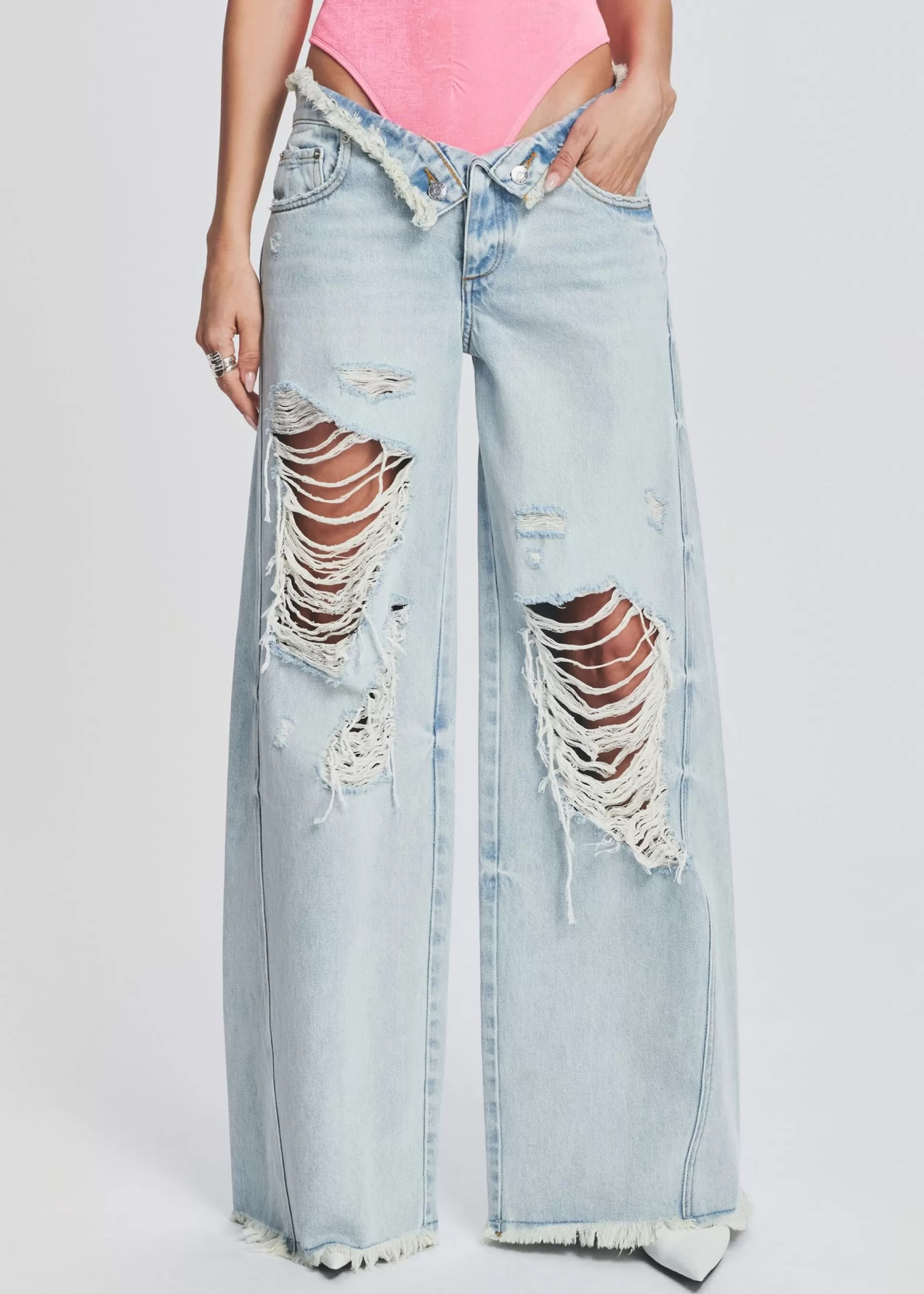 Retrofete Ollie Wide Leg Jean Skylight Outlet