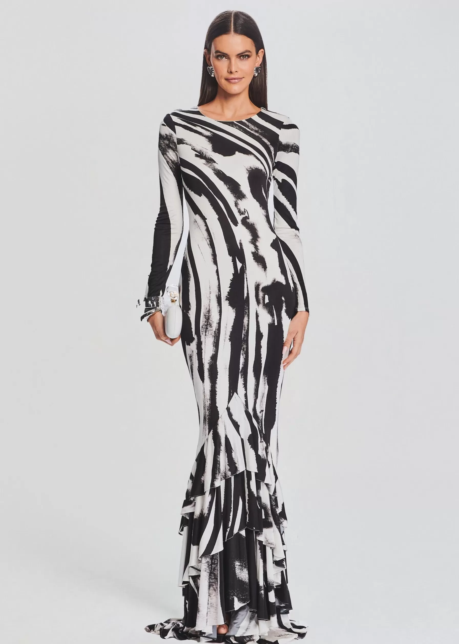 Retrofete Sara Dress Zebra Ink Cheap