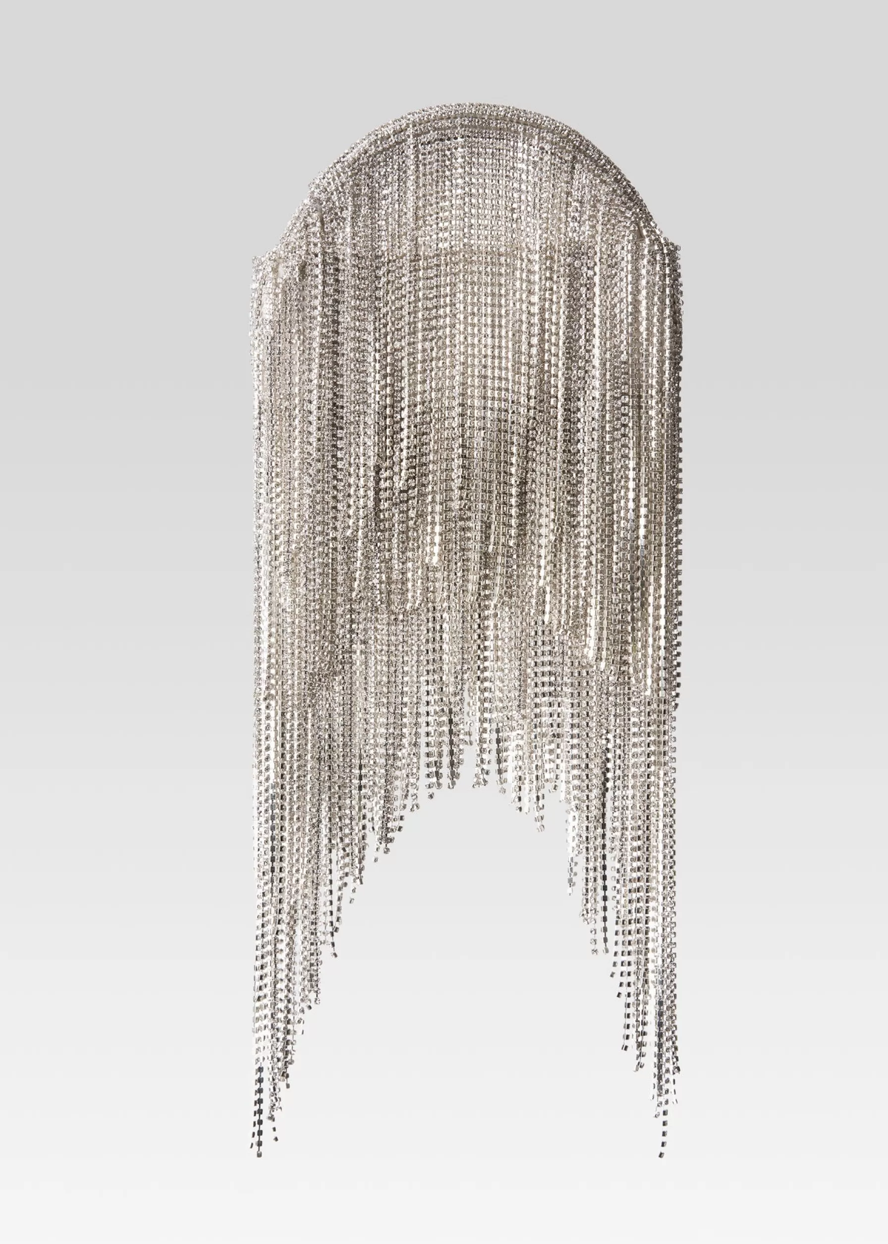 Retrofete Talia Small Crystal Logo Bag White/Silver Online