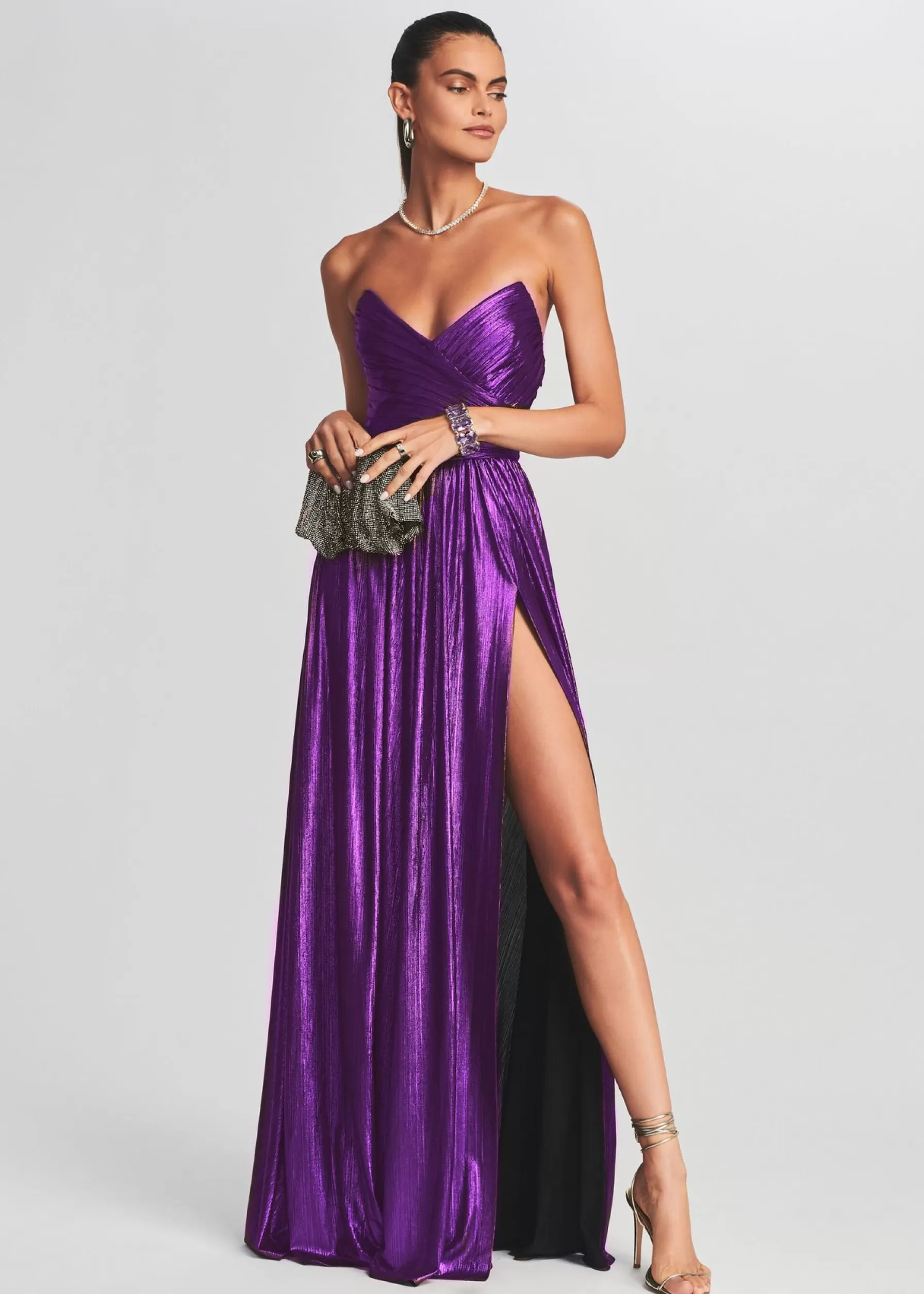 Retrofete Waldorf Dress Purple Online